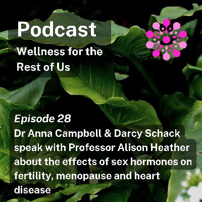 What are the impacts of sex hormones and menopause on heart disease? with Professor Alison Heather What are the impacts of sex hormones and menopause on heart disease? with Professor Alison Heather