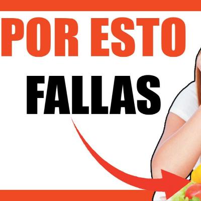 😭POR QUE NO BAJO de PESO si HAGO DIETA😭(SOLUCIÓN)