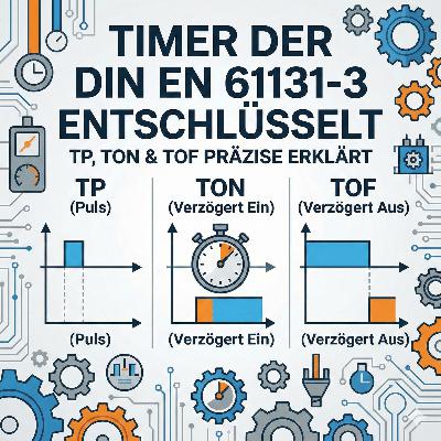 Die drei Timer der DIN EN 61131-3 entschlüsselt – TP, TON & TOF präzise erklärt Die drei Timer der DIN EN 61131-3 entschlüsselt – TP, TON & TOF präzise erklärt