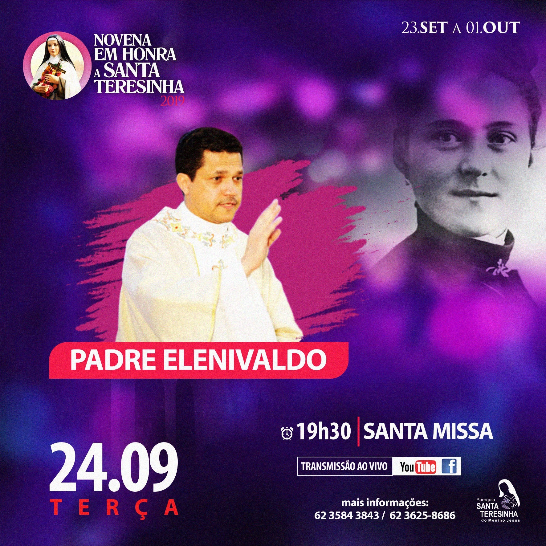 Novena de Santa Teresinha 2019