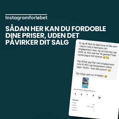 Sådan her kan du fordoble dine priser, UDEN det påvirker dit salg 📈