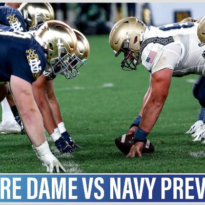 Notre Dame vs Navy Preview and Predictions Show + CFP Reaction Notre Dame vs Navy Preview and Predictions Show + CFP Reaction