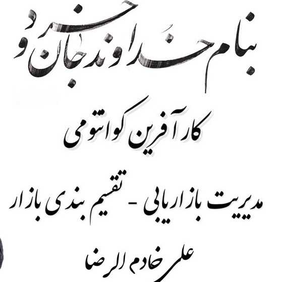 تقسیم بندی بازار STP قسمتی از تدریس علی خادم الرضا در کلاس مدیریت بازاریابی دوره MBA | عضویت ویژه کارآفرینی کوانتومی