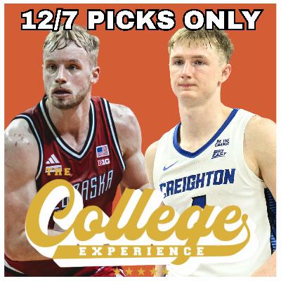 College Basketball PICKS ONLY - Sunday, December 7th | TCE Trims (Ep. 1024)