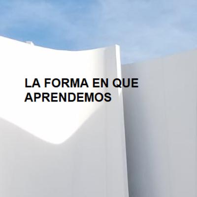 La forma en que aprendemos