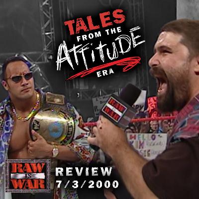 "It Doesn't Matter…" Mick Foley Finally Catches The Rock - WWE RAW Review 7/03/00