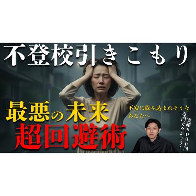 【8050問題】最悪の未来を回避して明るい未来に進む秘策【不登校引きこもり本質解決】 【8050問題】最悪の未来を回避して明るい未来に進む秘策【不登校引きこもり本質解決】