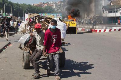 On the ground as Madagascar's President alleges a coup