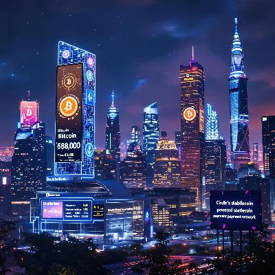 Bitcoin Surge, Deutsche Bank's Crypto Moves, and Circle's Payment Innovations