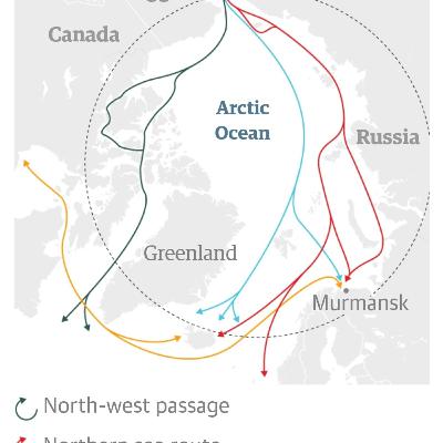 Rusya'daki Kuzey Denizi Rotasi