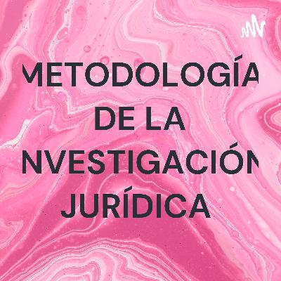 METODOLOGÍA DE LA INVESTIGACIÓN JURÍDICA