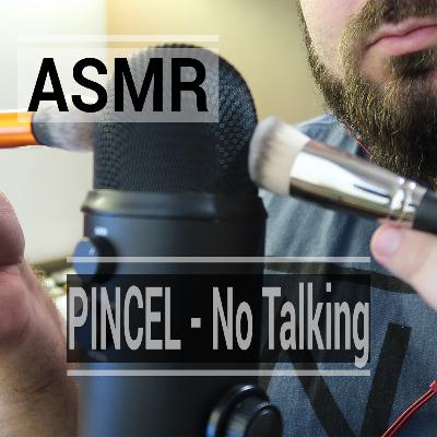 Pincel no Microfone - No Talking [Mic Brushing]