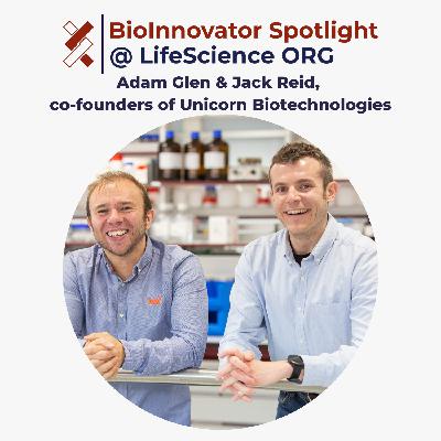 Jack Reid and Adam Glen, co-founders of Unicorn Biotechnologies Jack Reid and Adam Glen, co-founders of Unicorn Biotechnologies