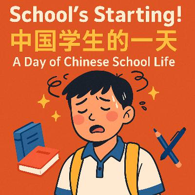 开学啦！中国学生的一天：不只是作业和考试 📚😴 | Learn Chinese with Hehe (HSK3–4) | School’s Starting! A day of Chinese school life: not just homework and exams 📚😴 | Learn Chinese with Hehe (HSK3–4)