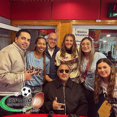 comenzando la semana con una hermosa visita en la cabina de  Espacio Deportivo de la Tarde 19 de enero 2026