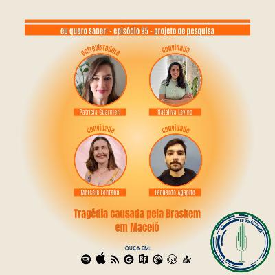 Episódio 95 'Projeto de Pesquisa' - Tragédia causada pela Braskem em Maceió Episódio 95 'Projeto de Pesquisa' - Tragédia causada pela Braskem em Maceió