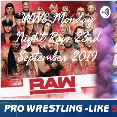 Monday Night Raw Part I