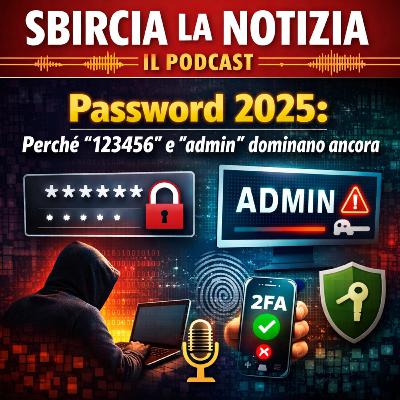 Password 2025: perché “123456” e “admin” dominano ancora / Sbircia la Notizia Magazine