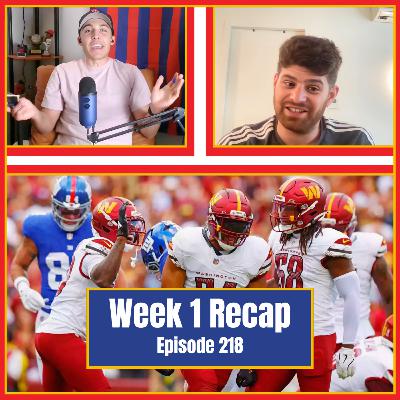 Week 1 Recap, Week 2 Preview & Broken Streaks | Episode 218 Week 1 Recap, Week 2 Preview & Broken Streaks | Episode 218