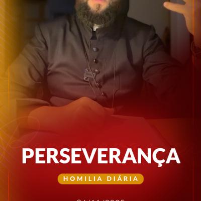Homilia Diária - Perseverança | 2025.11.26