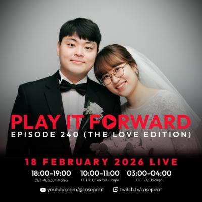 Play It Forward Ep. 240 (The Love Edition) [Trance & Progressive] by Casepeat - 02/18/26 LIVE