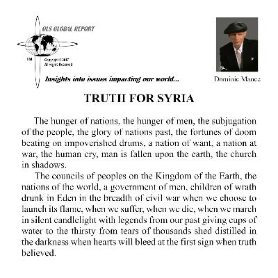 Truth for Syria Truth for Syria