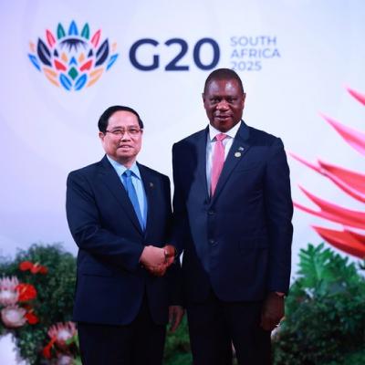 Thời sự 18h 22/11/2025: Thủ tướng Chính phủ tham dự Hội nghị thượng đỉnh G20 tại Nam Phi Thời sự 18h 22/11/2025: Thủ tướng Chính phủ tham dự Hội nghị thượng đỉnh G20 tại Nam Phi