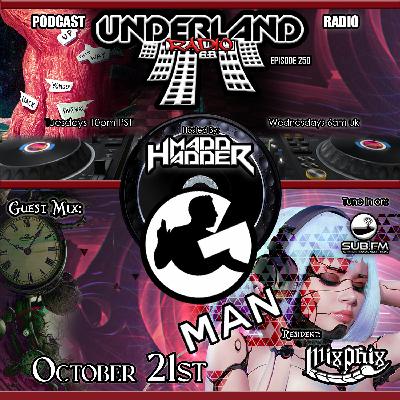 Episode 0250 Underland Radio - Guest Mix: DJ Gman