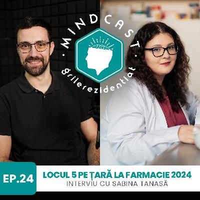 💊 849 puncte la Rezi 2024 pe Farmacie - cu Sabina Tanasă | #24 MindCast by Grile-Rezidentiat.ro