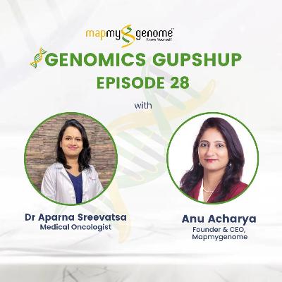 Dr Aparna Sreevatsa : Simplifying the genetics behind cancer | Genomics Gupshup Episode - 28 Dr Aparna Sreevatsa : Simplifying the genetics behind cancer | Genomics Gupshup Episode - 28