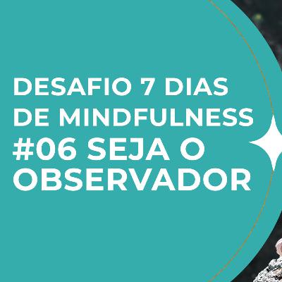 #06 Desafio 7 dias de mindfulness | Vigilância constante