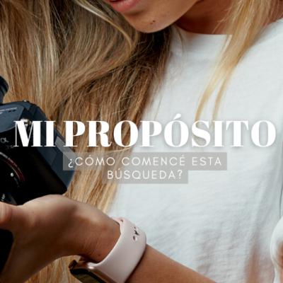 Encontrar mi propósito
