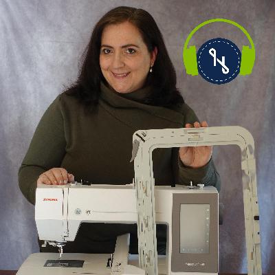 #122 Carina und die Janome MC 550E #122 Carina und die Janome MC 550E