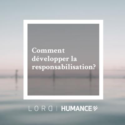 50. Comment développer la responsabilitation 50. Comment développer la responsabilitation