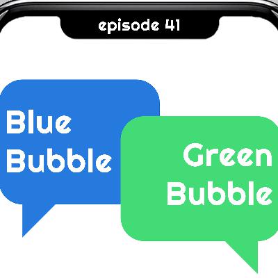 Blue Bubbles Green Bubbles