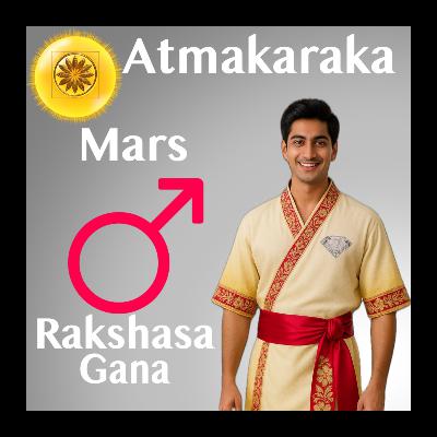 Mars as Atmakaraka in Rakshasa Gana — Fire Into Focus, Battle Into Dharma Mars as Atmakaraka in Rakshasa Gana — Fire Into Focus, Battle Into Dharma