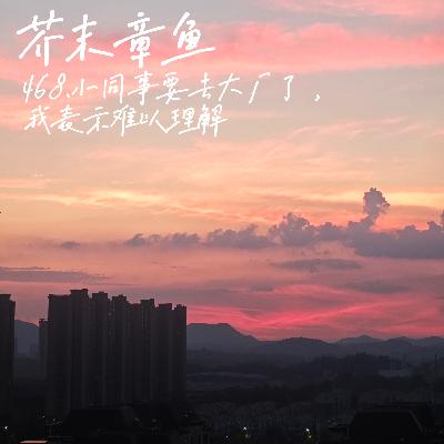 468.小同事要去大厂了，我表示难以理解