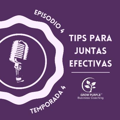 Tips para juntas efectivas.