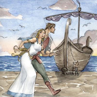La Guerra de Troya - Paris y Helena La Guerra de Troya - Paris y Helena