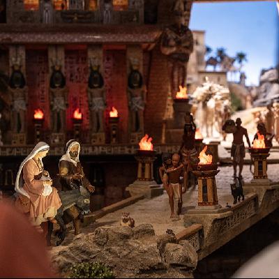 Abierta la exposición de Belenes de Pamplona en Baluarte