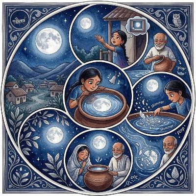 The Moon in the Pot | Little Sleepy Tales