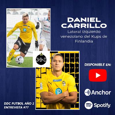 Entrevista al venezolano Daniel Carrillo, lateral izquierdo del Kups de Finlandia | DETRÁS DE CANCHA