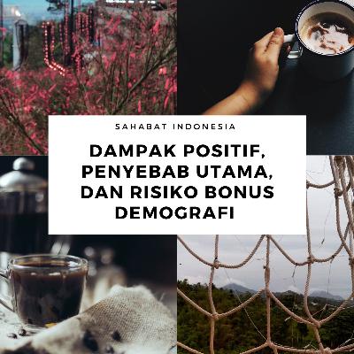 DAMPAK POSITIF, PENYEBAB UTAMA, DAN RISIKO BONUS DEMOGRAFI DAMPAK POSITIF, PENYEBAB UTAMA, DAN RISIKO BONUS DEMOGRAFI