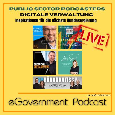 Public Sector Podcasters - live