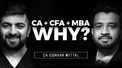 Should you go for CFA after CA | CFA along with BIG 4 Job | FT. CA Oshank Mittal
