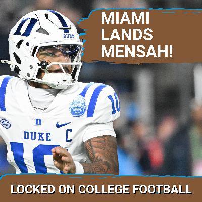 GAMECHANGER: Darian Mensah TRANSFER to Miami Puts Hurricanes Right Back in National Title Hunt