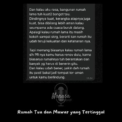 Rumah Tua dan Mawar yang Tertinggal