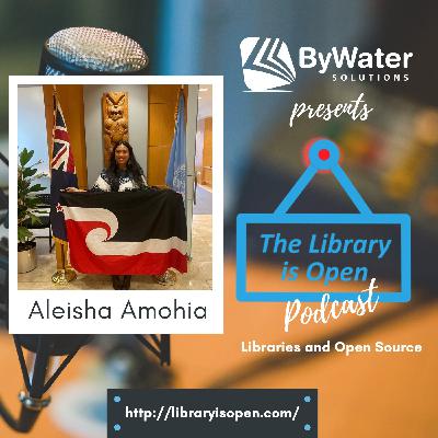 Live at kohacon24 with Aleisha Amohia--The Library is Open Ep. 44 Live at kohacon24 with Aleisha Amohia--The Library is Open Ep. 44