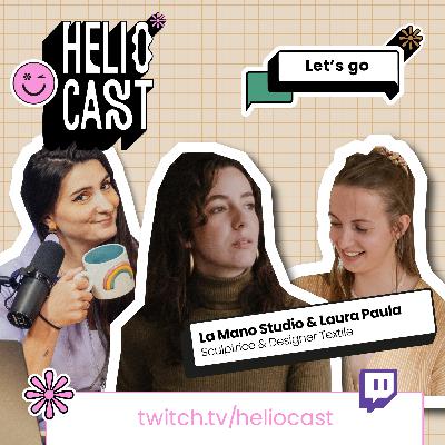 #33 - Le podcast design - Sculpture XXL et tissage graphique, c'est la rencontre de La Mano Studio et de Laura Paula