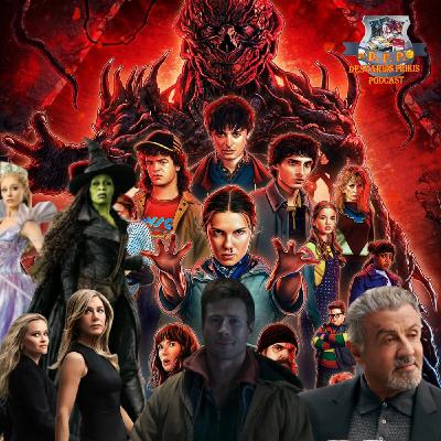 Desvaríos Frikis Críticas 109 STRANGER THINGS 5, WICKED 2, Running Man, Tulsa King, Noticias DC, MARVEL y mucho más